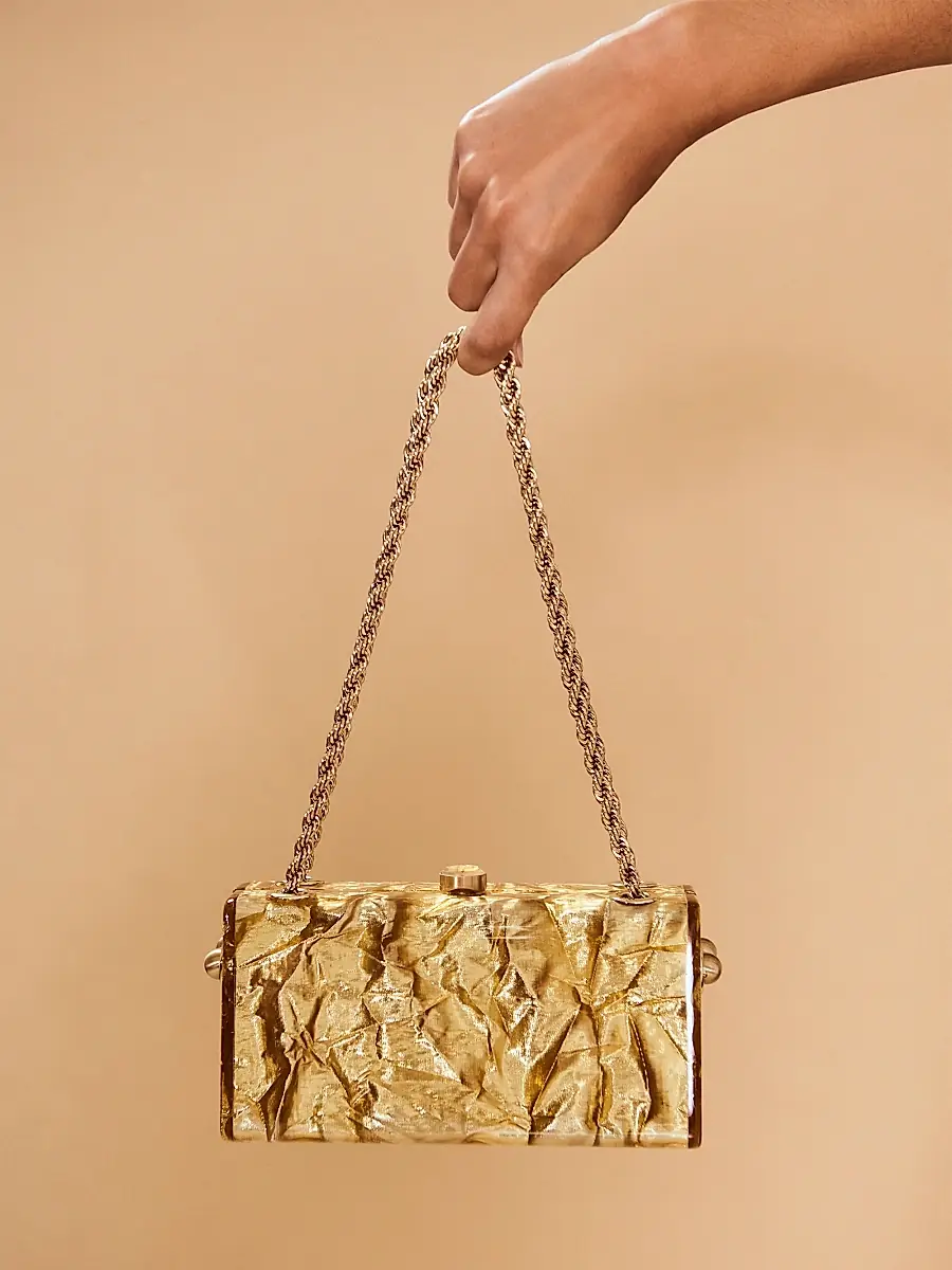 Cult Gaia Women's Hajar Acrylic Shoulder Bag | Thumbnail 8 Cult Gaia Women's Hajar Acrylic Shoulder Bag | Thumbnail 8