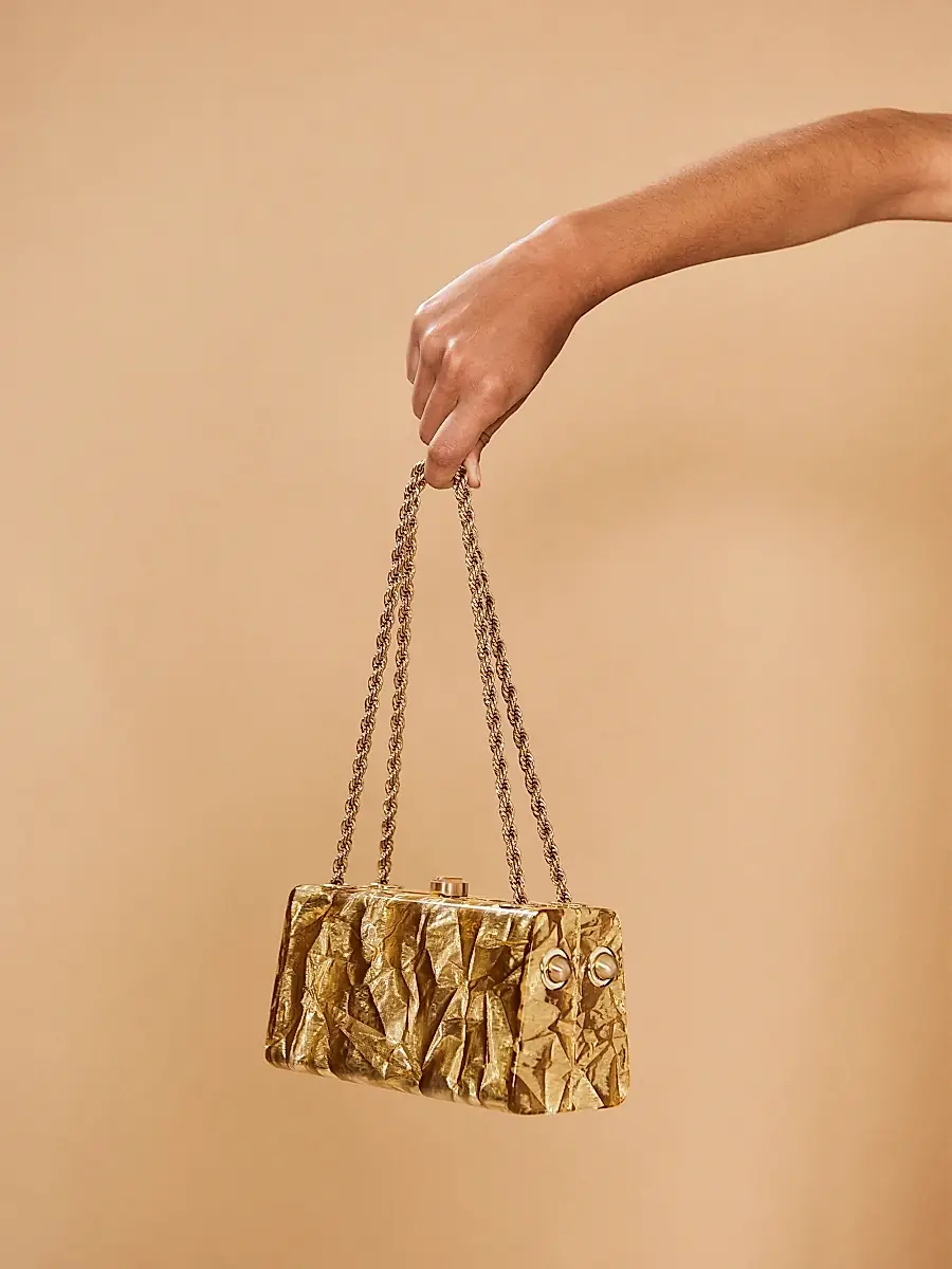 Cult Gaia Women's Hajar Acrylic Shoulder Bag | Thumbnail 9 Cult Gaia Women's Hajar Acrylic Shoulder Bag | Thumbnail 9