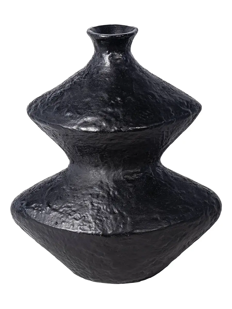 Regina Andrew LA Modern Poe Metal Vase - Black | Thumbnail 5 Regina Andrew LA Modern Poe Metal Vase - Black | Thumbnail 5