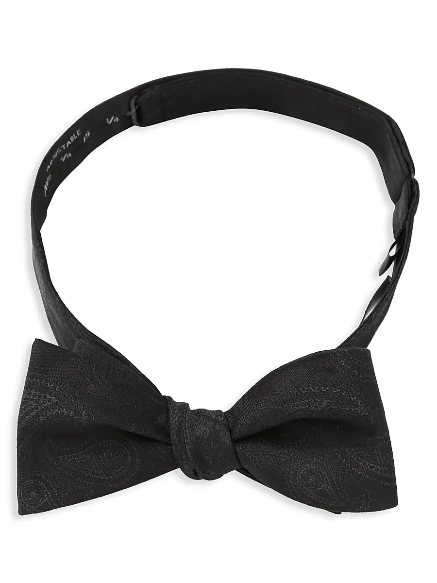 Men's Star Wars Star Wars Vader Paisley Bow Tie - Black Men's Star Wars Star Wars Vader Paisley Bow Tie - Black