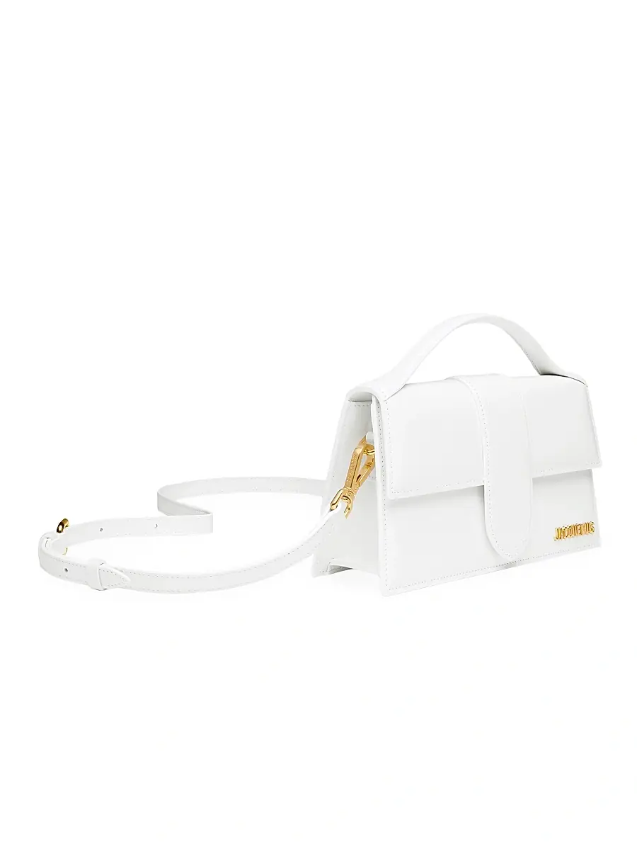 Jacquemus Women's Le Chouchou Le Grand Bambino Leather Top-Handle Bag | Thumbnail 3 Jacquemus Women's Le Chouchou Le Grand Bambino Leather Top-Handle Bag | Thumbnail 3