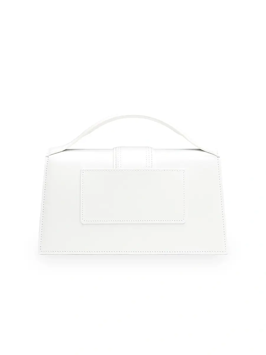 Jacquemus Women's Le Chouchou Le Grand Bambino Leather Top-Handle Bag | Thumbnail 4 Jacquemus Women's Le Chouchou Le Grand Bambino Leather Top-Handle Bag | Thumbnail 4