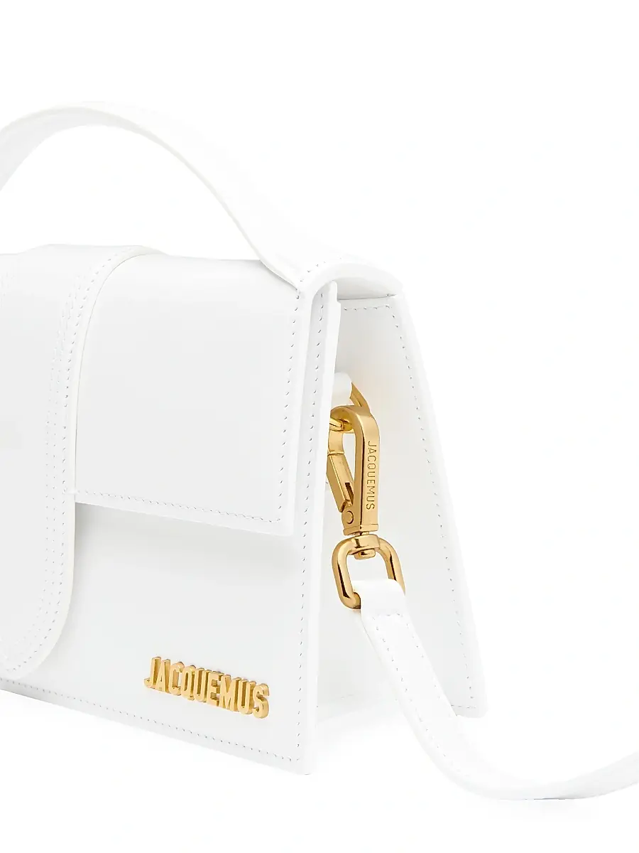 Jacquemus Women's Le Chouchou Le Grand Bambino Leather Top-Handle Bag | Thumbnail 5 Jacquemus Women's Le Chouchou Le Grand Bambino Leather Top-Handle Bag | Thumbnail 5