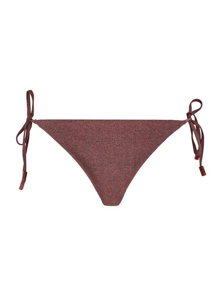Vilebrequin Women's Changeant Tie Bikini Bottom - Bourgogne | Thumbnail 3