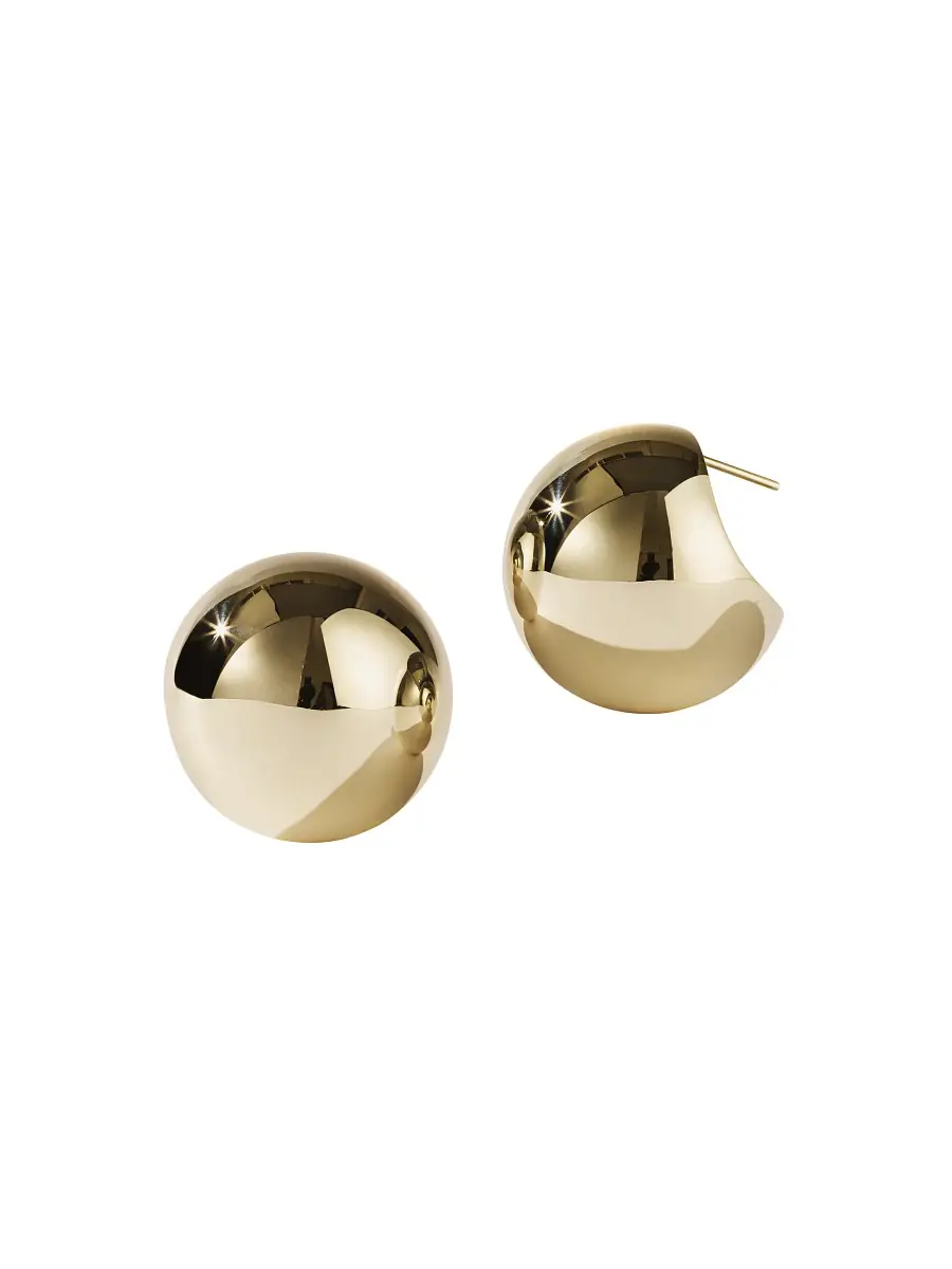 Meadowlark Women's Neptune Orb 23K Gold-Plated Stud Earrings - Gold Plated | Thumbnail 2 Meadowlark Women's Neptune Orb 23K Gold-Plated Stud Earrings - Gold Plated | Thumbnail 2