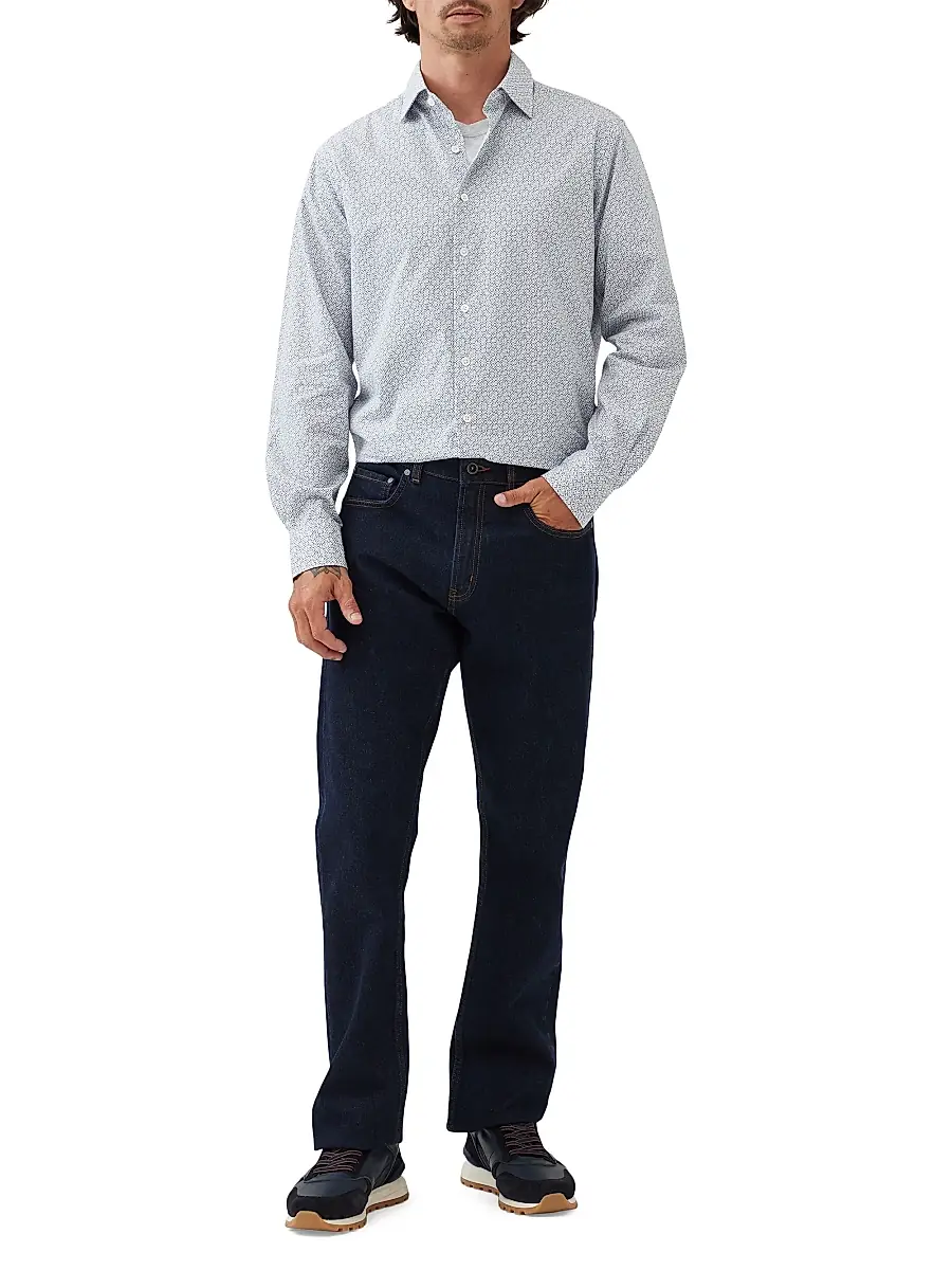 Rodd & Gunn Men's Rowallan Woven Button-Up Shirt | Thumbnail 2