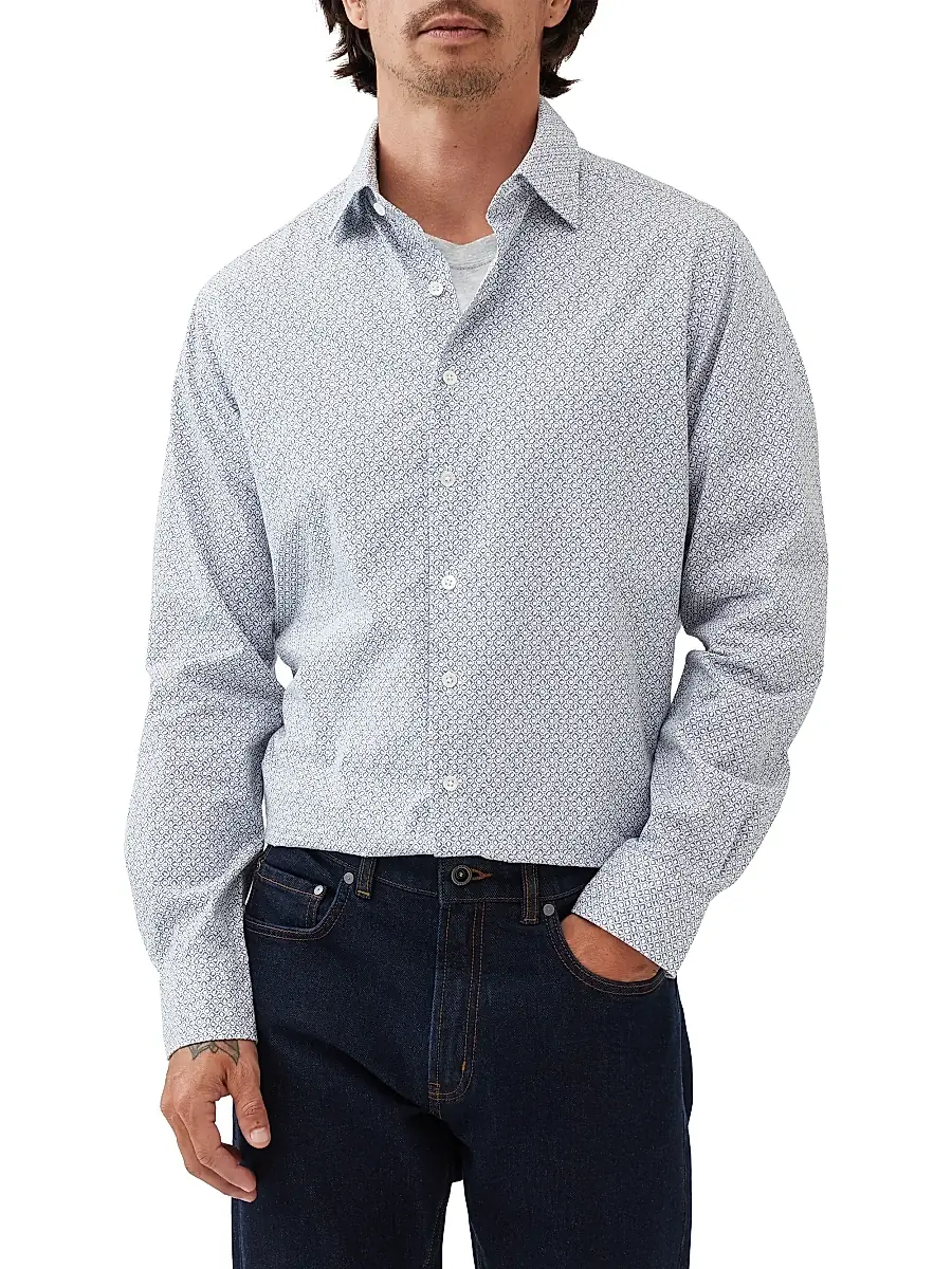 Rodd & Gunn Men's Rowallan Woven Button-Up Shirt | Thumbnail 3