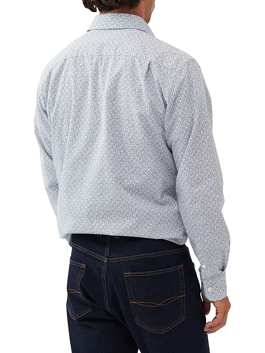 Rodd & Gunn Men's Rowallan Woven Button-Up Shirt | Thumbnail 4