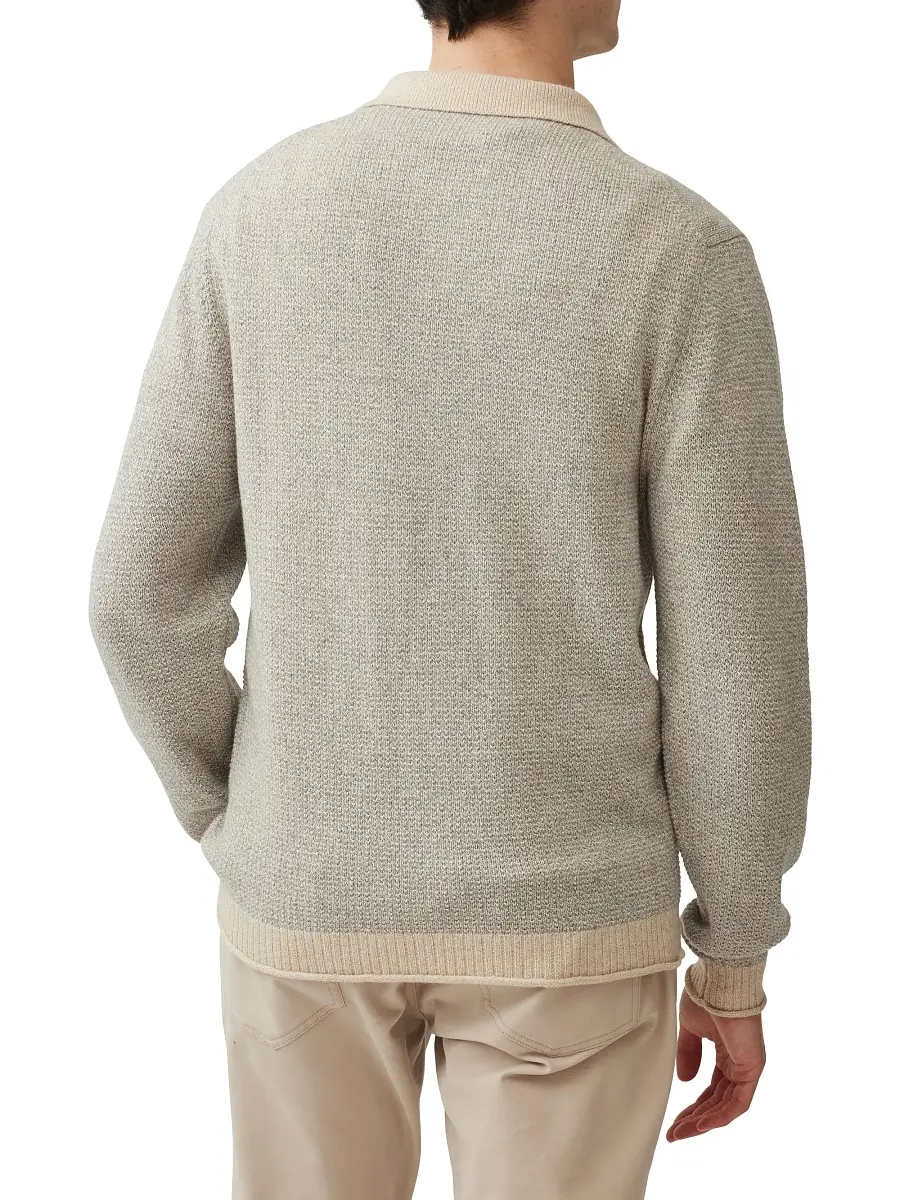 Rodd & Gunn Men's Marlin Cotton-Blend Polo Sweater | Thumbnail 2