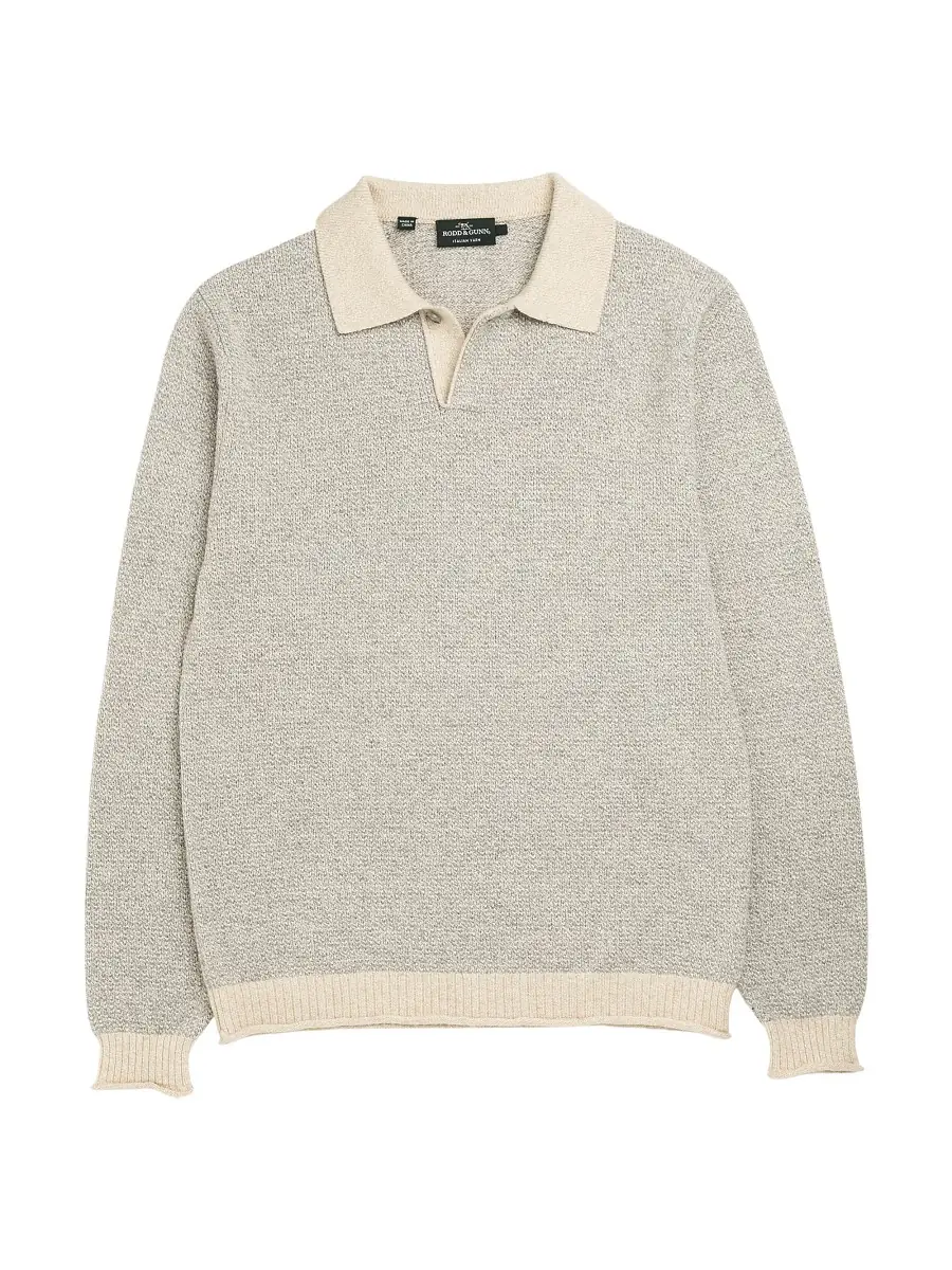Rodd & Gunn Men's Marlin Cotton-Blend Polo Sweater | Thumbnail 4
