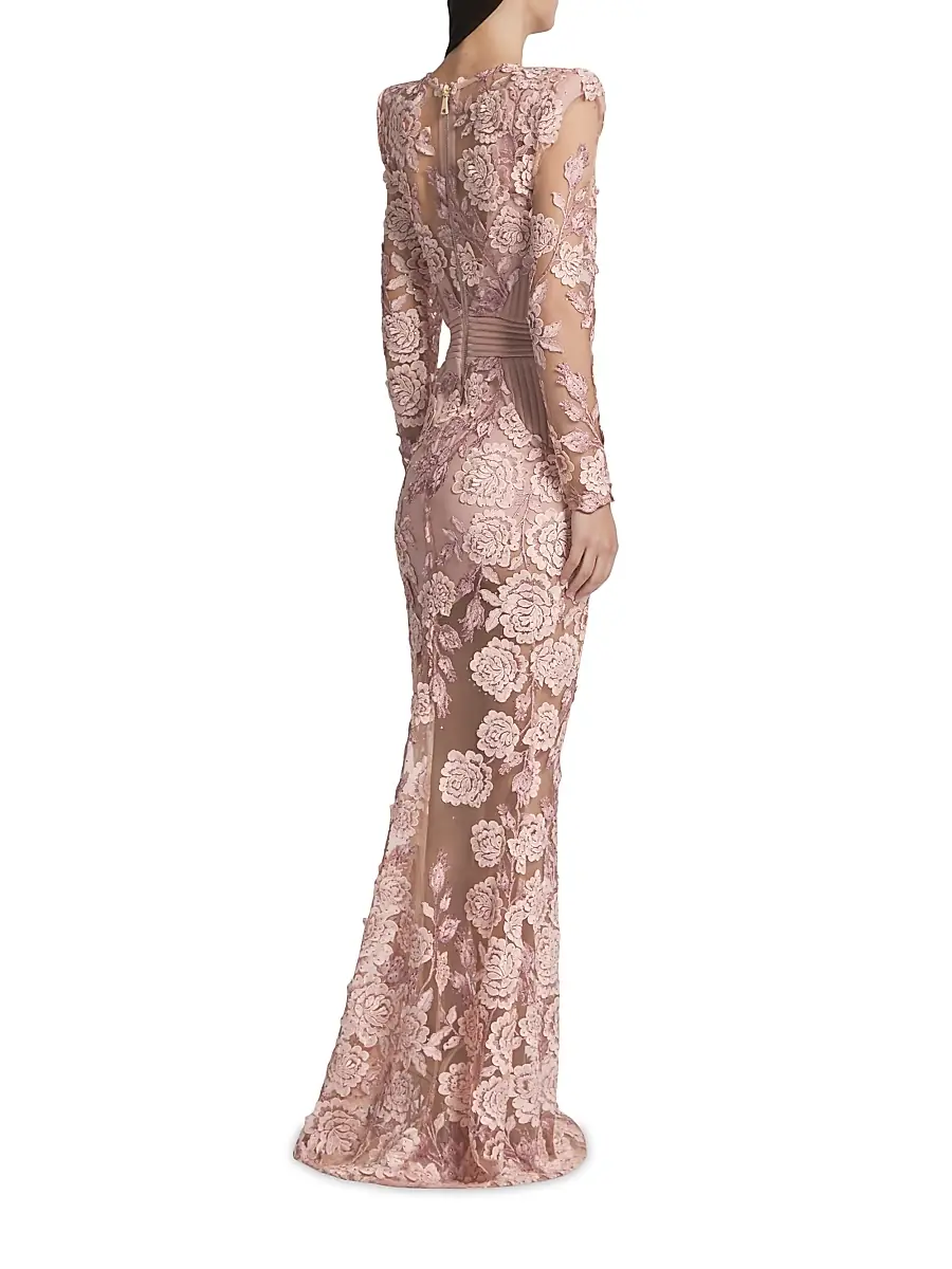 Zhivago Women's The Beginning Floral Lace Gown | Thumbnail 5 Zhivago Women's The Beginning Floral Lace Gown | Thumbnail 5