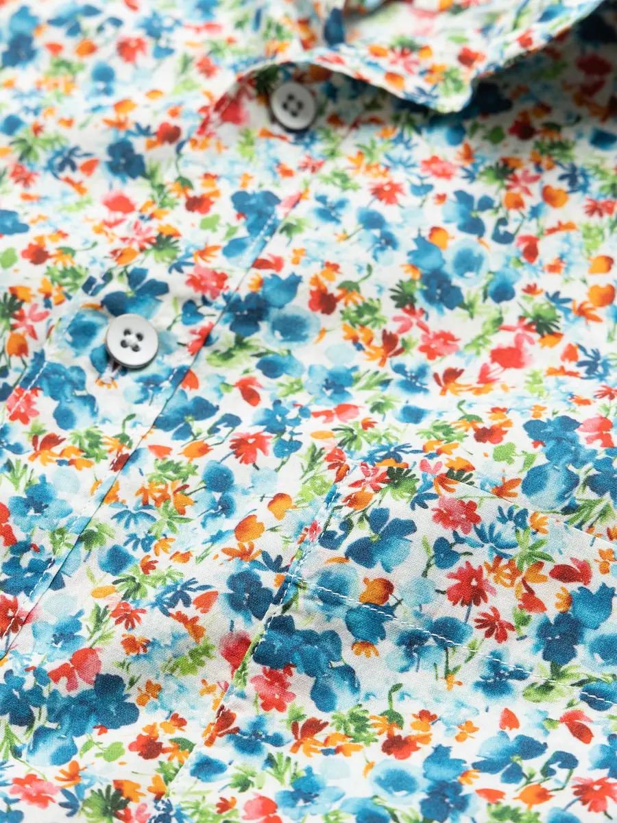 Rodd & Gunn Men's The Forks Floral Cotton Shirt | Thumbnail 4 Rodd & Gunn Men's The Forks Floral Cotton Shirt | Thumbnail 4