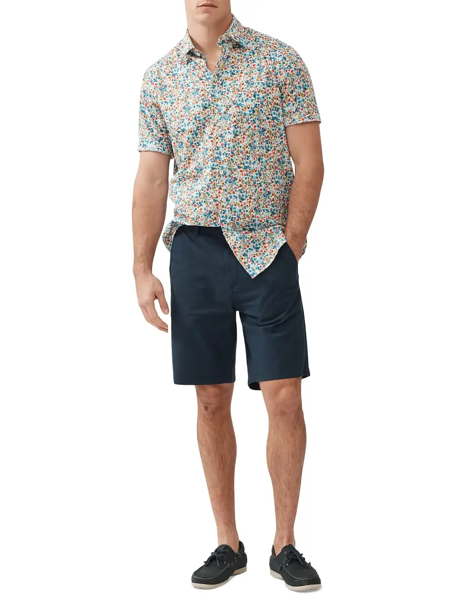 Rodd & Gunn Men's The Forks Floral Cotton Shirt
