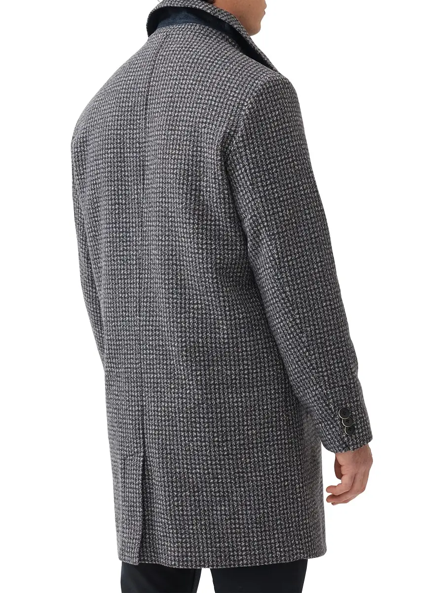 Rodd & Gunn Men's Hundalee Tweed Houndstooth Coat | Thumbnail 2 Rodd & Gunn Men's Hundalee Tweed Houndstooth Coat | Thumbnail 2