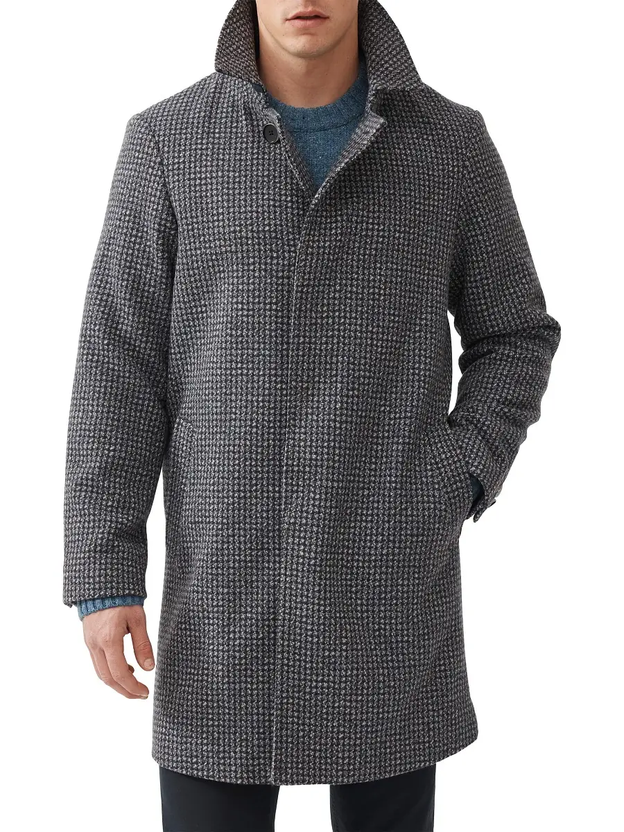 Rodd & Gunn Men's Hundalee Tweed Houndstooth Coat | Thumbnail 3 Rodd & Gunn Men's Hundalee Tweed Houndstooth Coat | Thumbnail 3