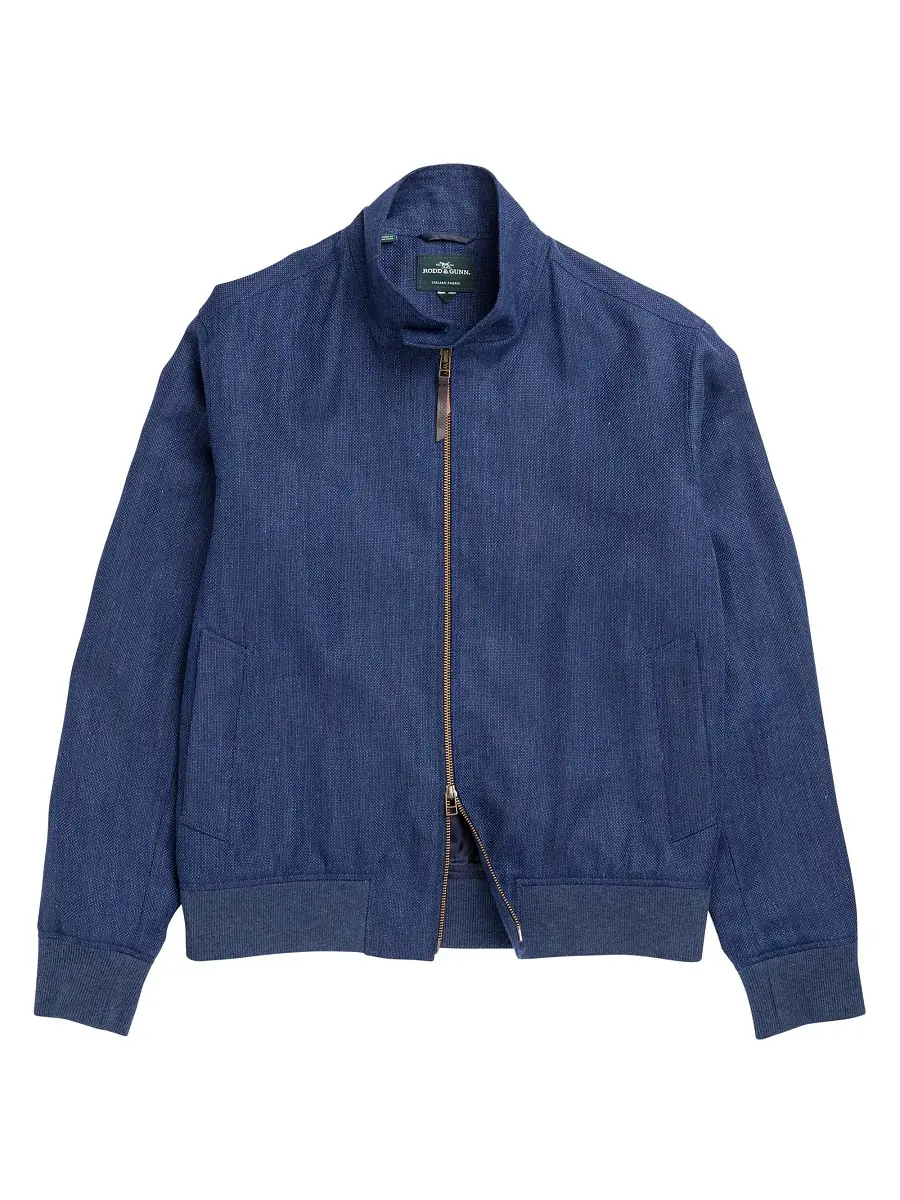 Rodd & Gunn Men's The Cascades Linen & Wool-Blend Bomber Jacket | Thumbnail 5 Rodd & Gunn Men's The Cascades Linen & Wool-Blend Bomber Jacket | Thumbnail 5