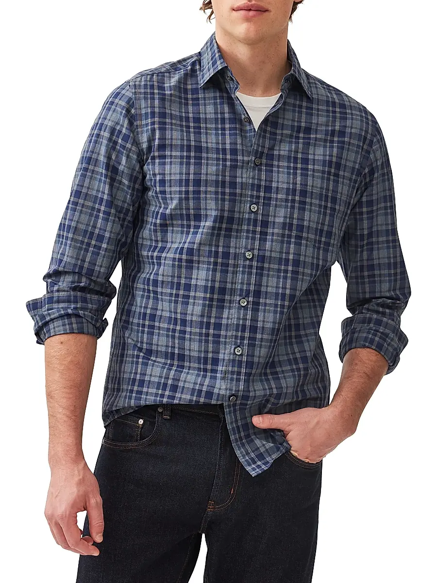 Rodd & Gunn Men's Monavale Check Cotton Button-Front Shirt | Thumbnail 3 Rodd & Gunn Men's Monavale Check Cotton Button-Front Shirt | Thumbnail 3