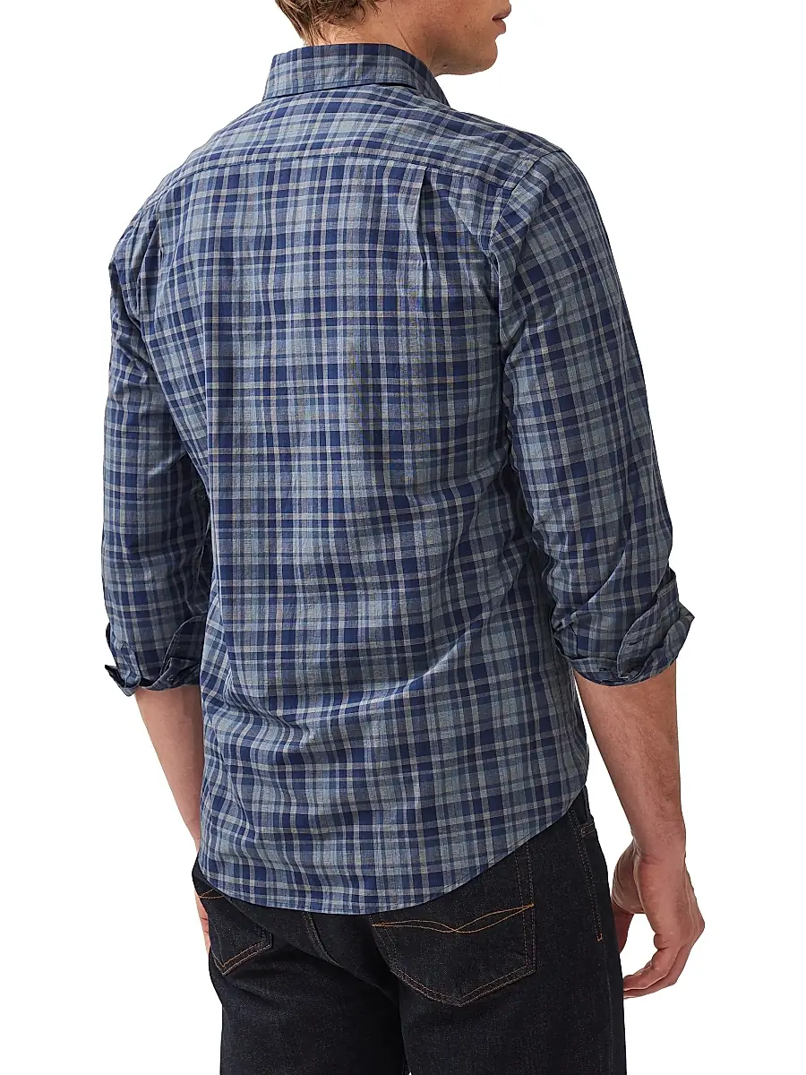 Rodd & Gunn Men's Monavale Check Cotton Button-Front Shirt | Thumbnail 4 Rodd & Gunn Men's Monavale Check Cotton Button-Front Shirt | Thumbnail 4