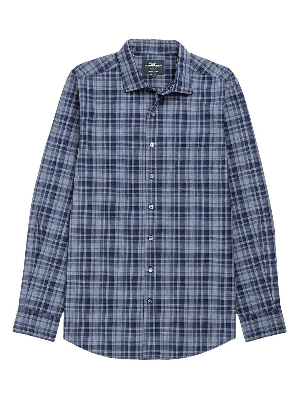 Men's Monavale Check Cotton Button-Front Shirt Men's Monavale Check Cotton Button-Front Shirt