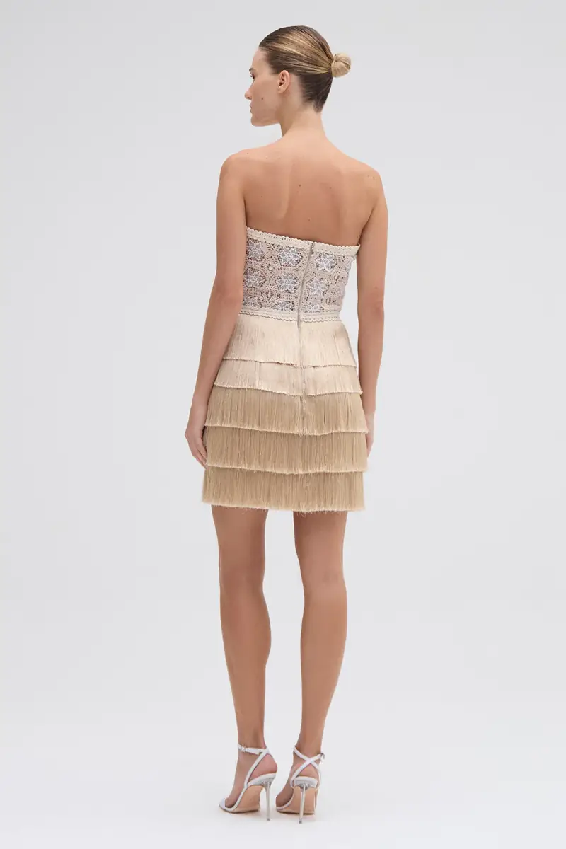 PatBo NATURAL CROCHET MINI DRESS | Thumbnail 3 PatBo NATURAL CROCHET MINI DRESS | Thumbnail 3