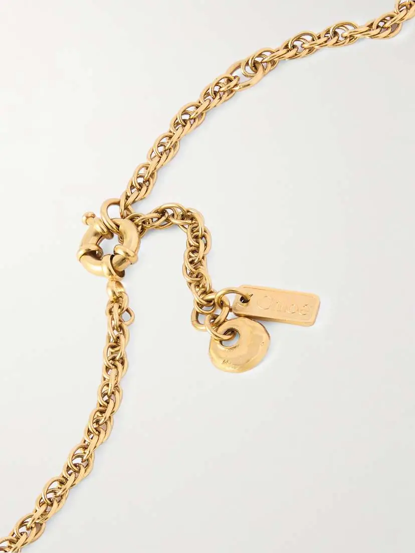 Chloé Eclectic Gold-tone Necklace | Thumbnail 3 Chloé Eclectic Gold-tone Necklace | Thumbnail 3