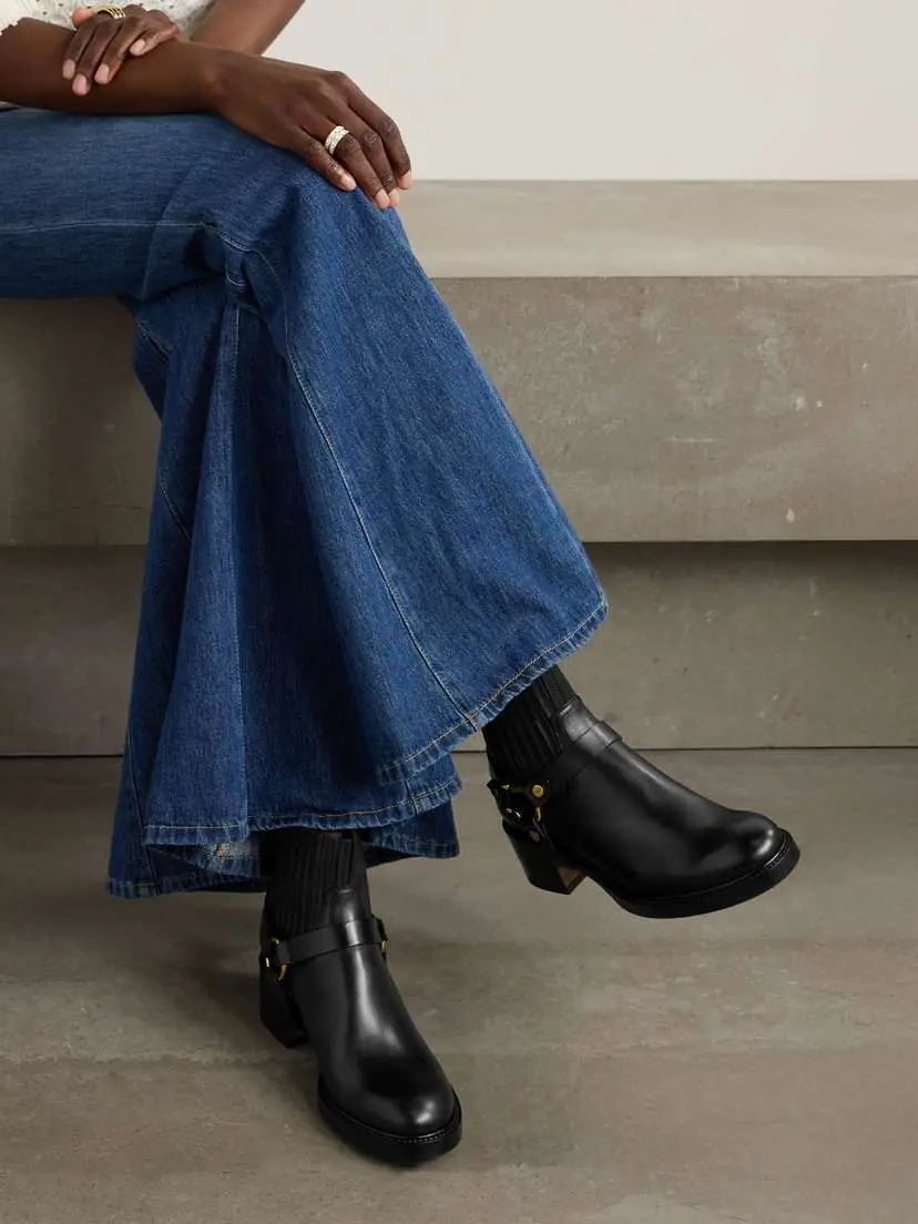 Chloé Dakota Embellished Leather Ankle Boots | Thumbnail 2