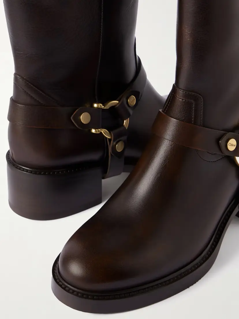 Chloé Dakota Buckled Leather Ankle Boots | Thumbnail 4