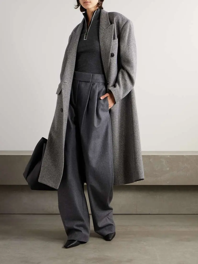 Brunello Cucinelli Bead-embellished Ribbed Wool Turtleneck Top | Thumbnail 2