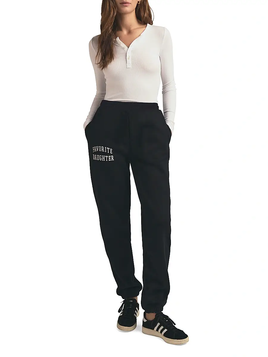 Favorite Daughter Women's The Collegiate Joggers | Thumbnail 2 Favorite Daughter Women's The Collegiate Joggers | Thumbnail 2