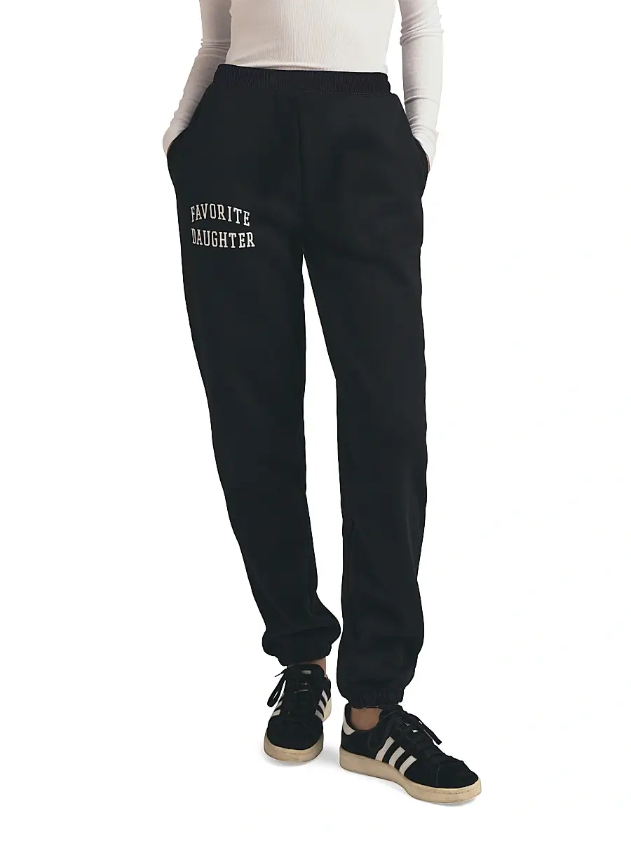 Favorite Daughter Women's The Collegiate Joggers | Thumbnail 4 Favorite Daughter Women's The Collegiate Joggers | Thumbnail 4