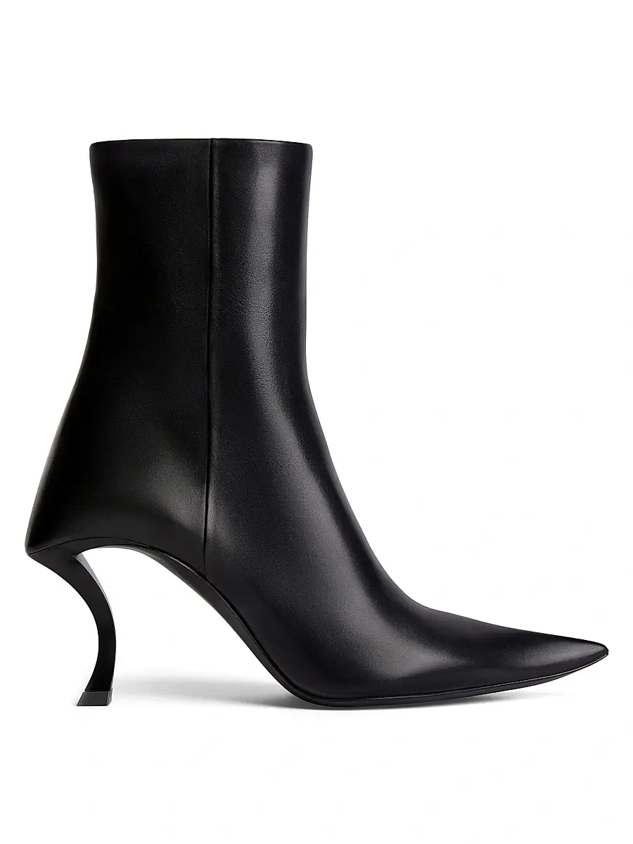 Balenciaga Women's Hourglass 100MM Booties - Black | Thumbnail 1 Balenciaga Women's Hourglass 100MM Booties - Black | Thumbnail 1