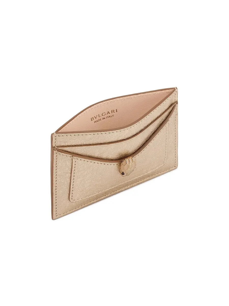 Women's Serpenti Forever Leather Card Holder Women's Serpenti Forever Leather Card Holder