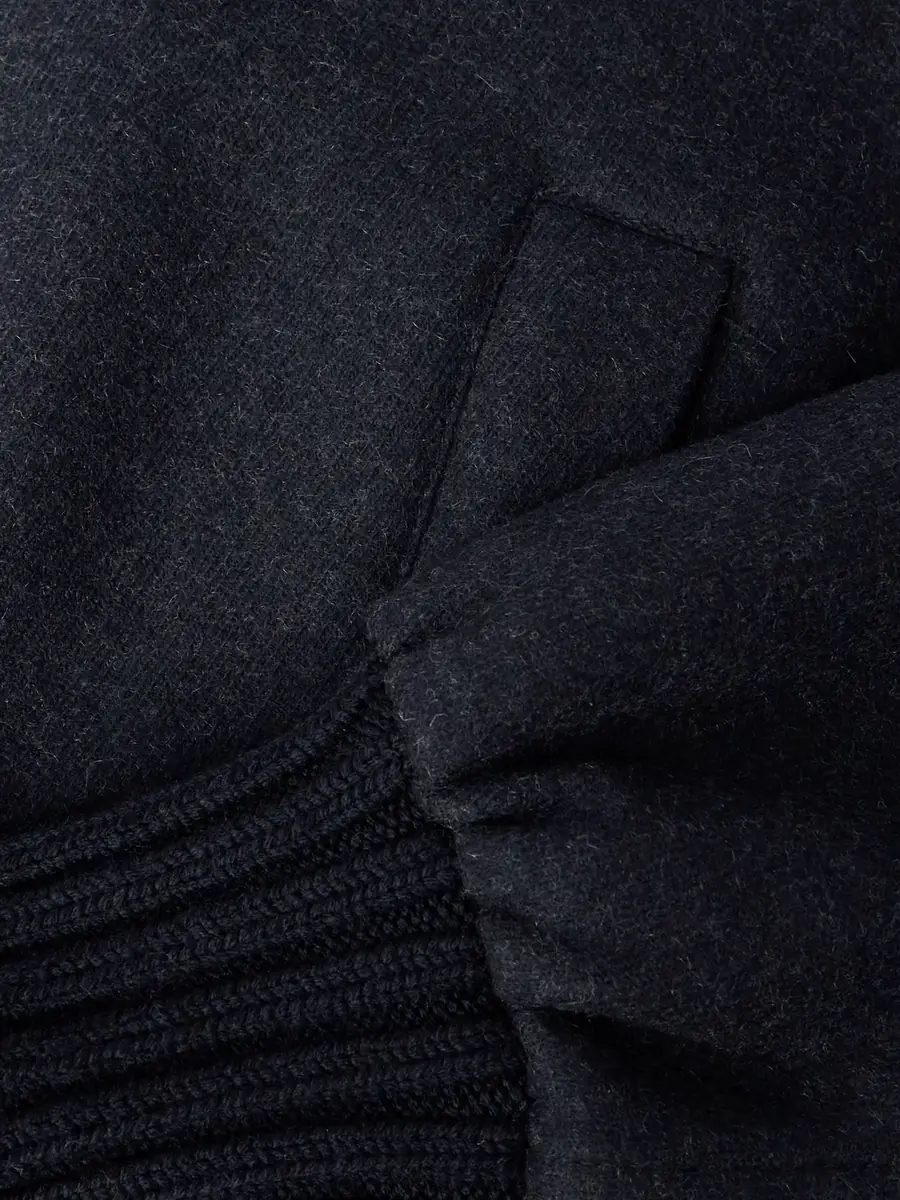 Thom Sweeney Cashmere-Blend Felt Bomber Jacket - Men | Thumbnail 5 Thom Sweeney Cashmere-Blend Felt Bomber Jacket - Men | Thumbnail 5