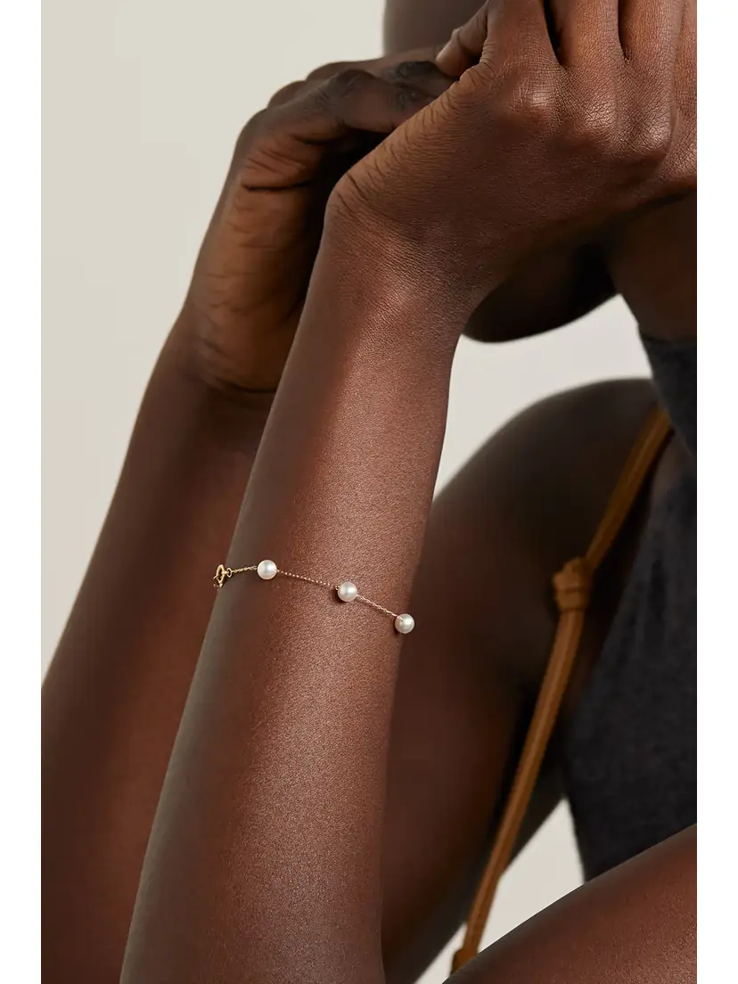 Mizuki 14-karat Gold Pearl Bracelet | Thumbnail 2 Mizuki 14-karat Gold Pearl Bracelet | Thumbnail 2