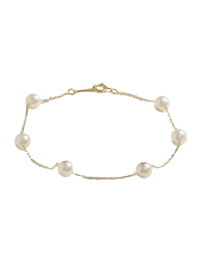 14-karat Gold Pearl Bracelet 14-karat Gold Pearl Bracelet