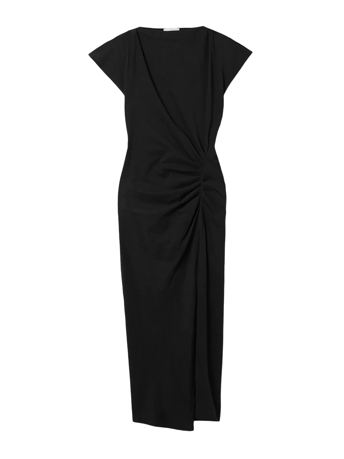 Nadela Gathered Cotton-jersey Midi Dress Nadela Gathered Cotton-jersey Midi Dress