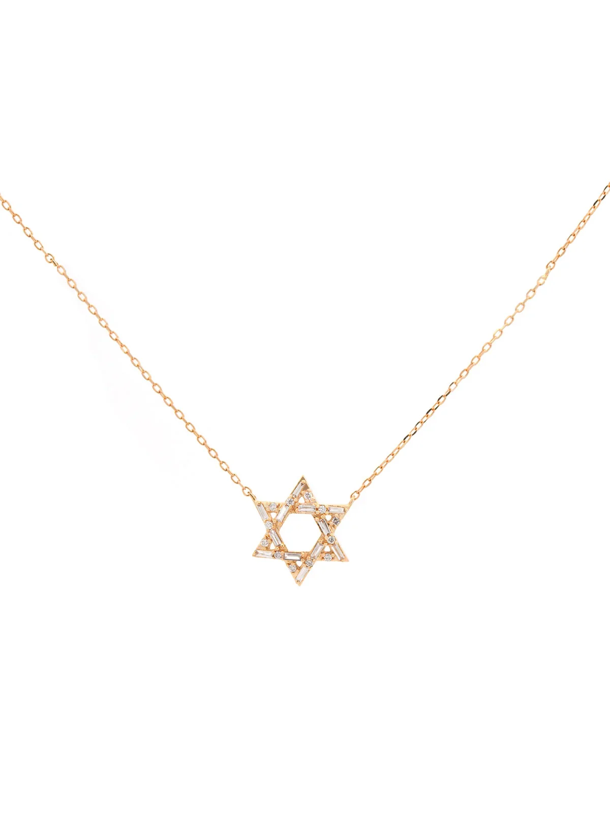 0.20ct Diamond 18K Gold Star of David Necklace 0.20ct Diamond 18K Gold Star of David Necklace