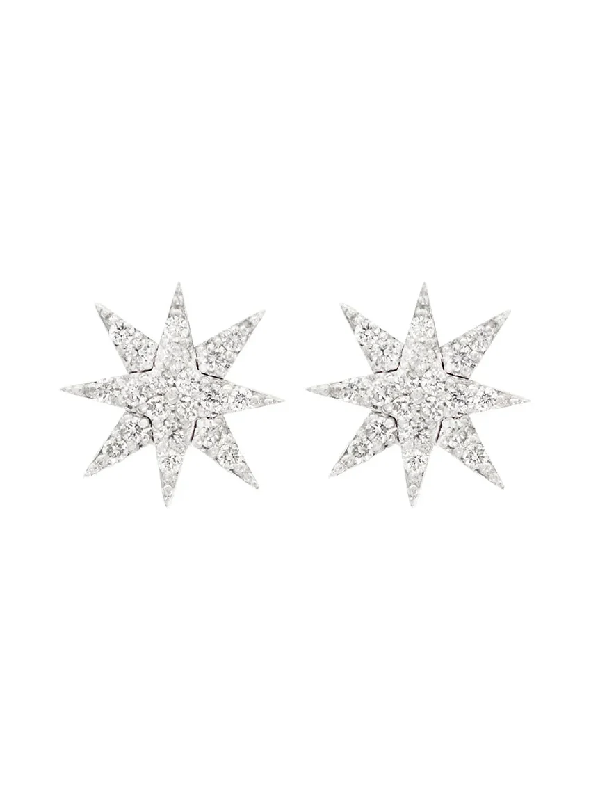 0.49ct Diamond 18K Gold Star Stud Earrings 0.49ct Diamond 18K Gold Star Stud Earrings