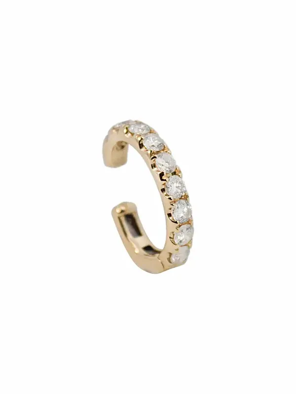 0.51ct Diamond 14k Gold Ear Cuff