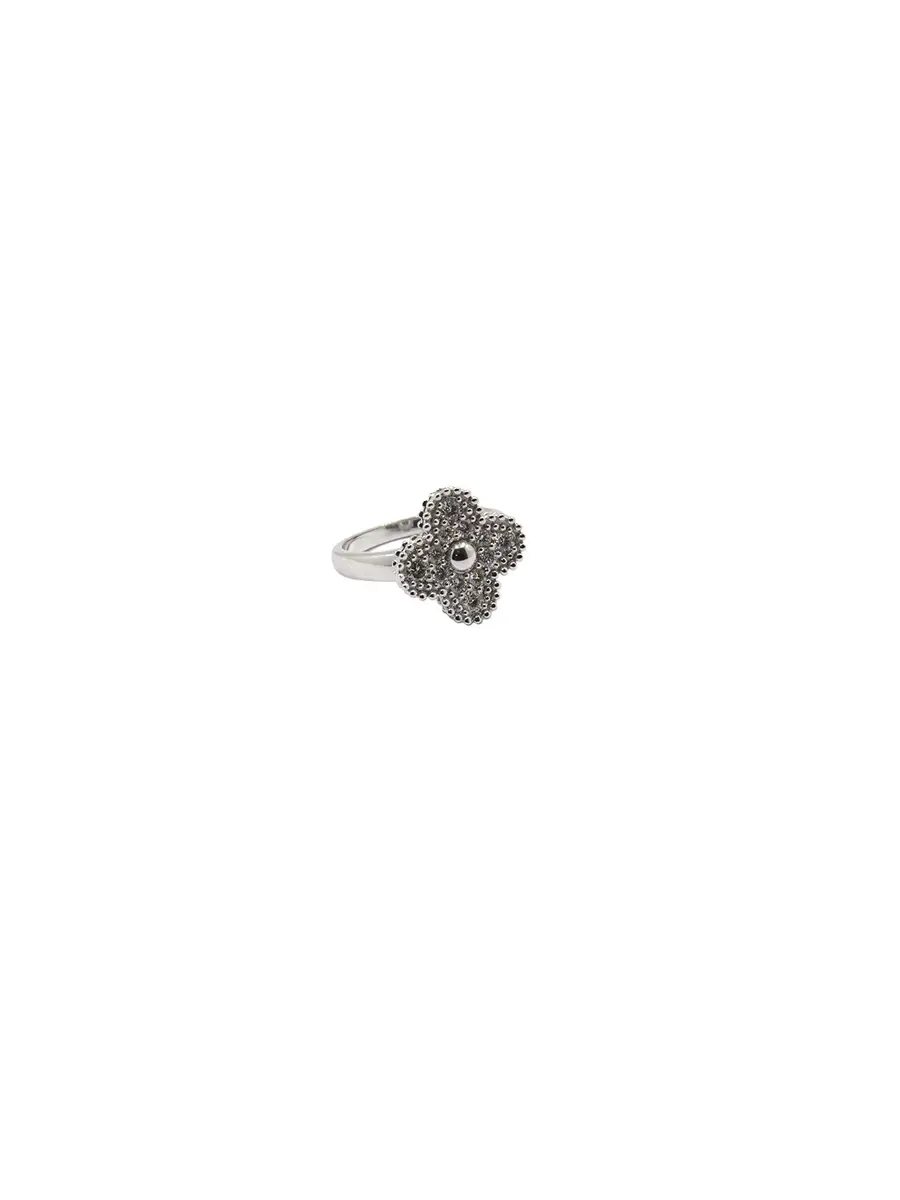 Wish Fine Jewelry 0.52ct Diamond 18K Gold Clover Ring | Thumbnail 2 Wish Fine Jewelry 0.52ct Diamond 18K Gold Clover Ring | Thumbnail 2