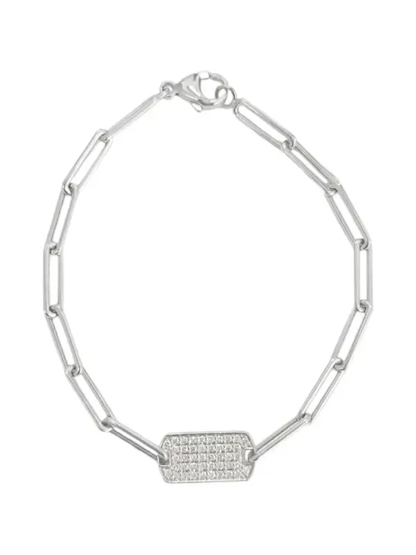 0.5ct Diamond 14K Gold Plated Chain Bracelet 0.5ct Diamond 14K Gold Plated Chain Bracelet