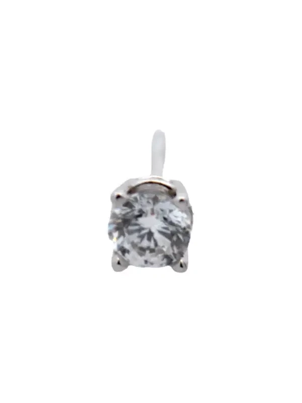 0.5ct Diamond Stud 14K Gold One Side Earrings