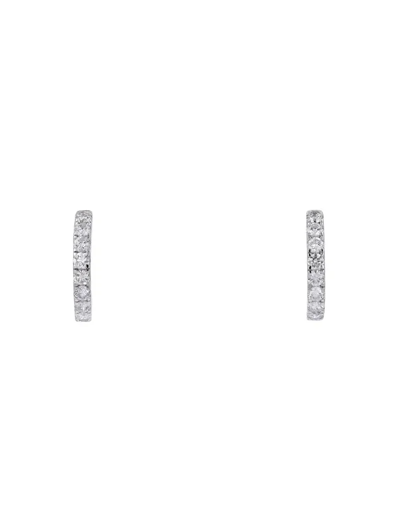 0.75ct Diamond 14K Gold Hoop Earrings 0.75ct Diamond 14K Gold Hoop Earrings