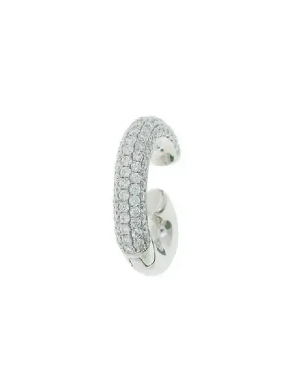 1.60ct Diamond 18K Gold Cluster Ear Cuff 1.60ct Diamond 18K Gold Cluster Ear Cuff