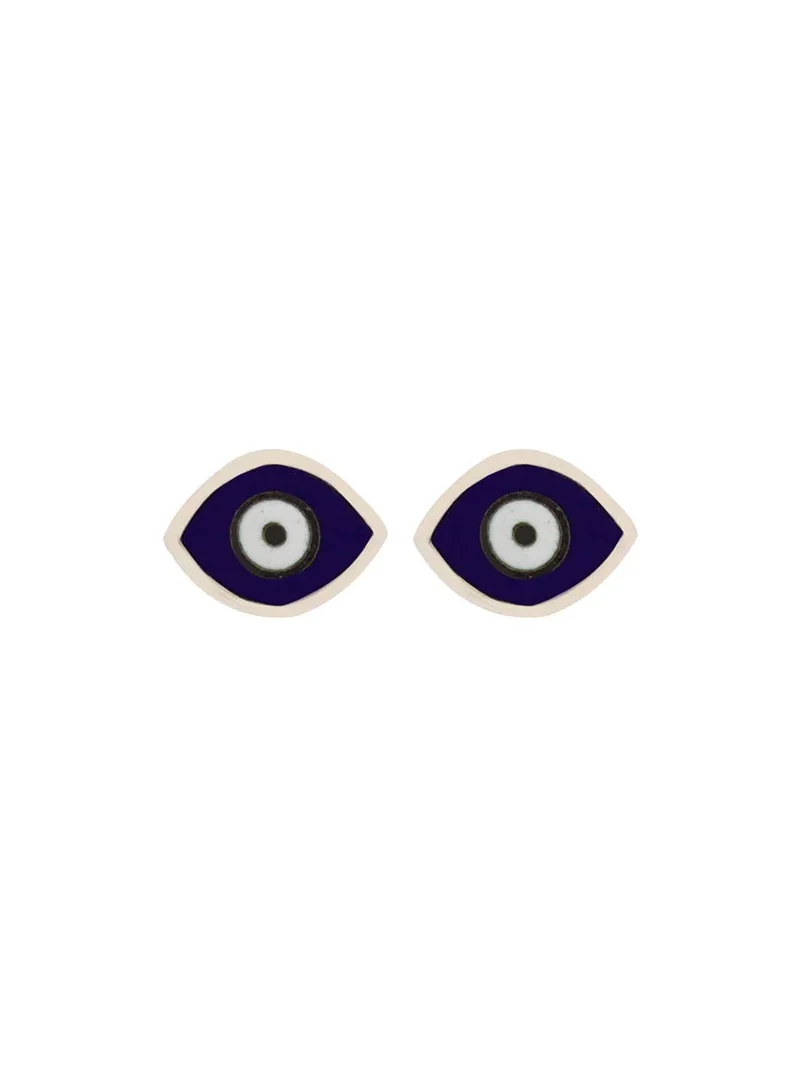 14K Gold Evil Eye Dainty Stud Earrings 14K Gold Evil Eye Dainty Stud Earrings
