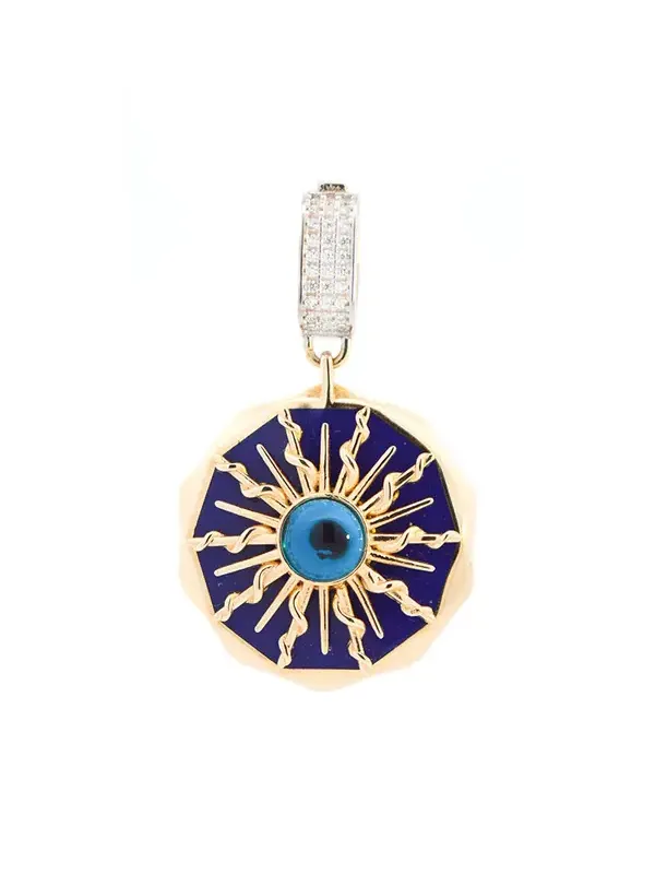 14K Gold Evil Eye Star Pendant 14K Gold Evil Eye Star Pendant
