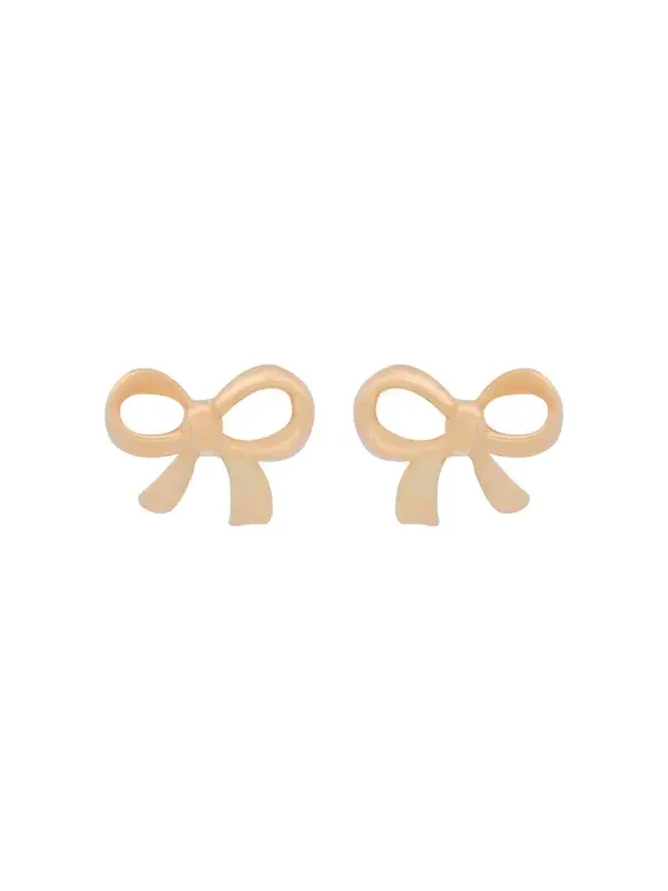 18KY Gold Large Bow Earrings 18KY Gold Large Bow Earrings