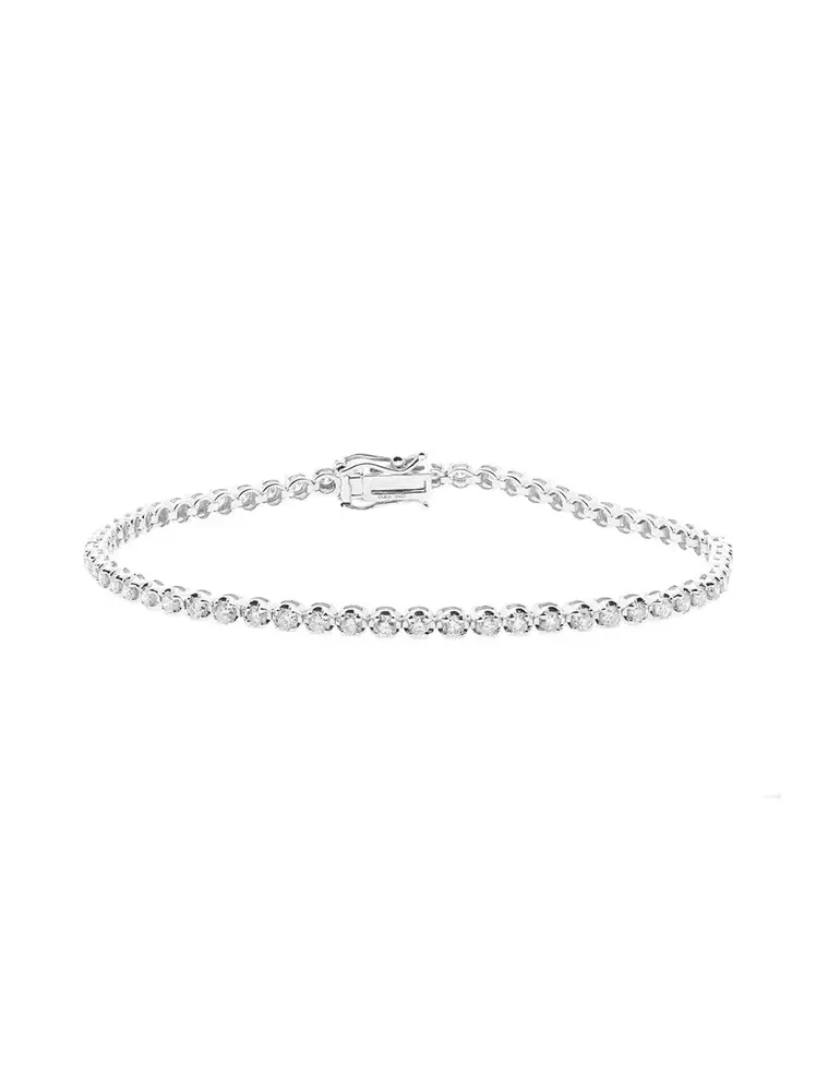 2.00ct Diamond 14K Gold Tennis Bracelet 2.00ct Diamond 14K Gold Tennis Bracelet