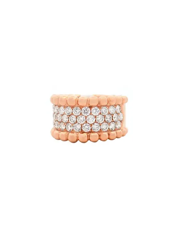 2.00ct Diamond 18K Gold Pave Ring