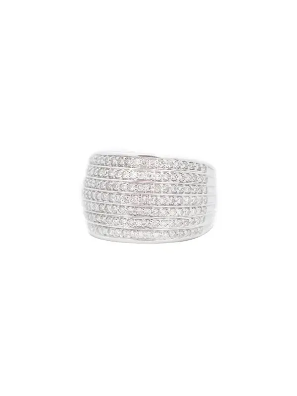 2.0ct Diamond 18K Gold Pave Ring 2.0ct Diamond 18K Gold Pave Ring
